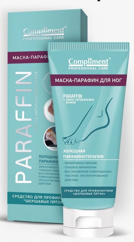 Compliment Professional Care маска-парафин для ног, маска для ног, 80 мл, 1 шт. фото