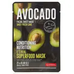 Dermal маска тканевая для лица с экстрактом авокадо, маска, 25 г, 1 шт. фото