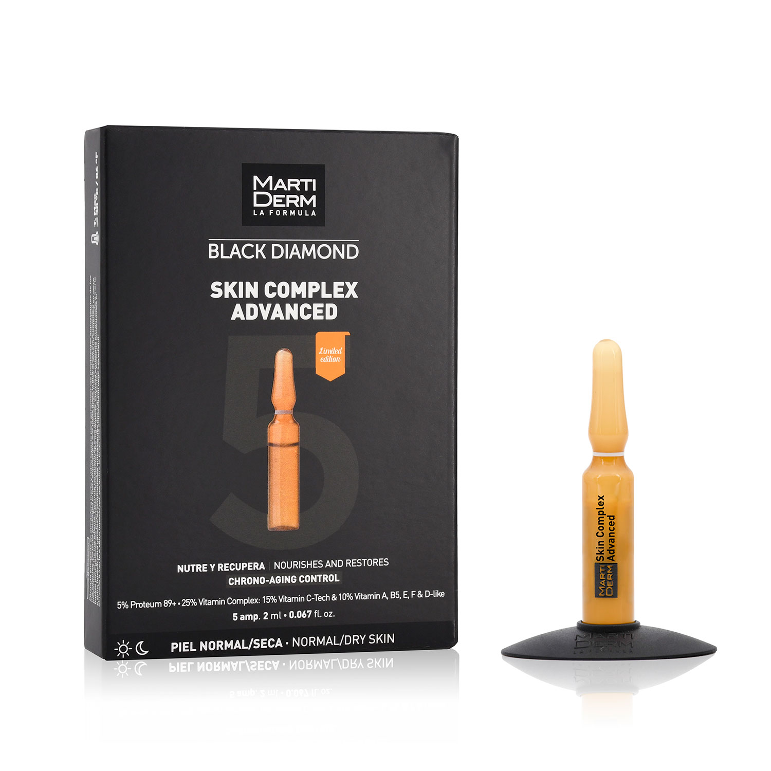 Martiderm Black Diamond Skin комплекс, сыворотка, 2 мл, 5 шт. фото
