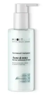 Mixit lab aqua аква-флюид гиалурон с алоэ и гиалуроновой кислотой для сухой кожи увлажняющий, флюид, 150 мл, 1 шт. фото