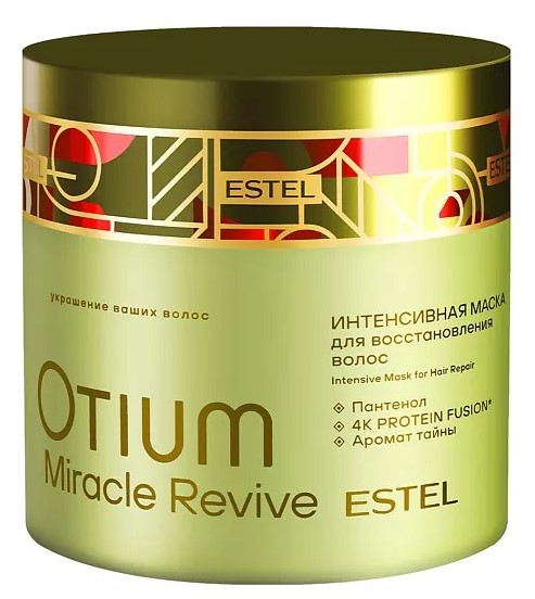 Estel Otium Miracle Revive Маска для восстановления волос интенсивная, маска, 300 мл, 1 шт. фото