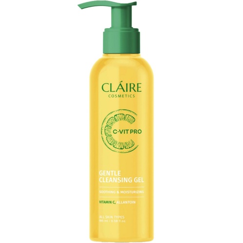 Claire Cosmetics C-VIT PRO Гель для умывания мягкий очищающий, гель, 195 мл, 1 шт. фото