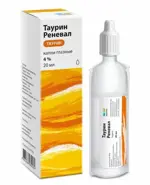 Таурин Реневал, 4%, капли глазные, 20 мл, 1 шт. фото