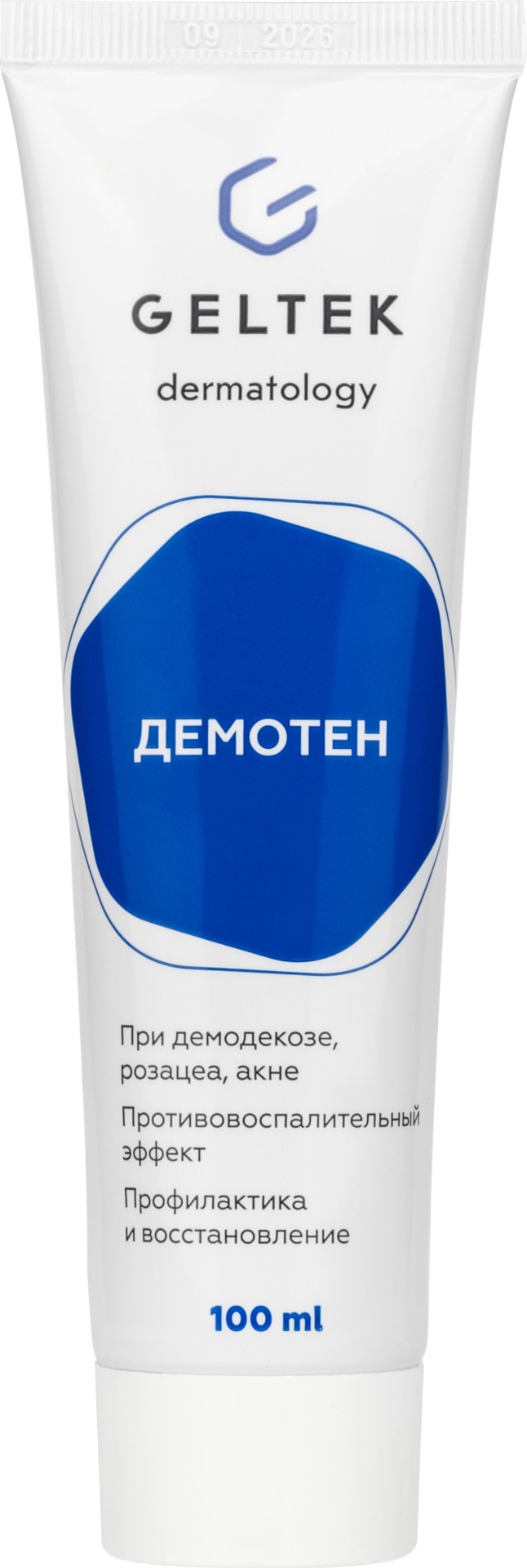 Демотен, гель косметический, 100 г, 1 шт. фото
