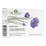 Mirrolla Масло льняное, капсулы, 100 шт. фото