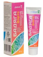 Бадяга форте, 5%, гель для тела, 50 мл, 1 шт. фото