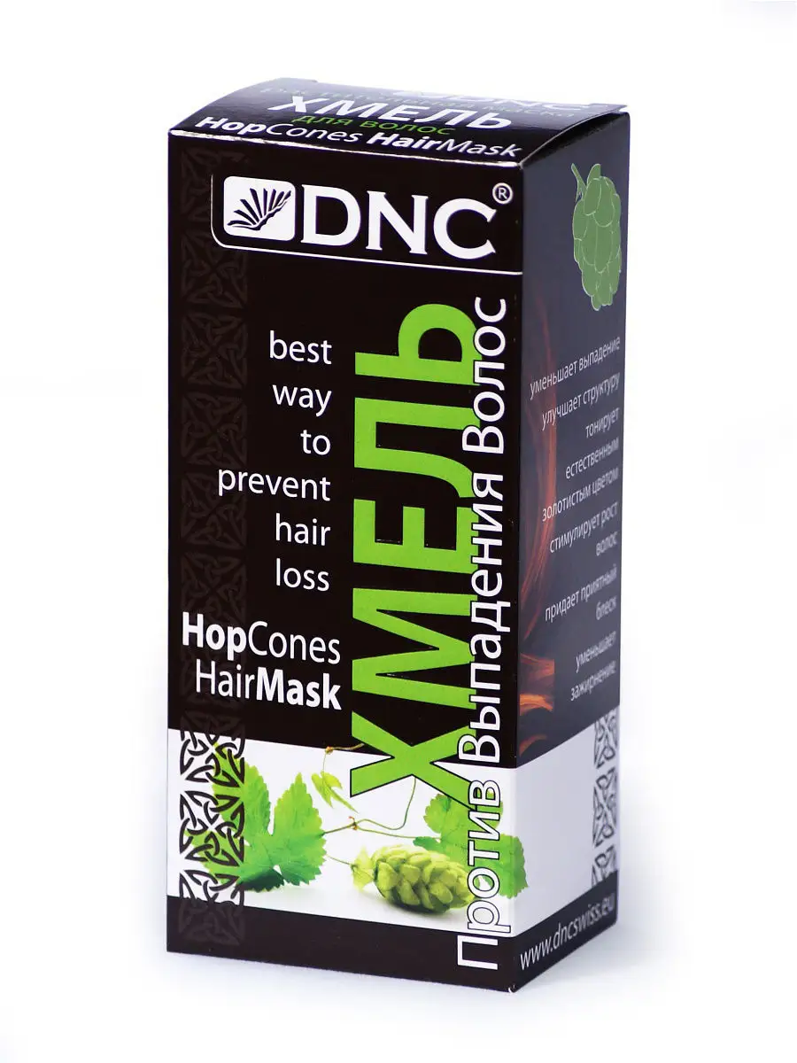 DNC Хмель против выпадения волос, маска для волос, 100 г, 1 шт. фото