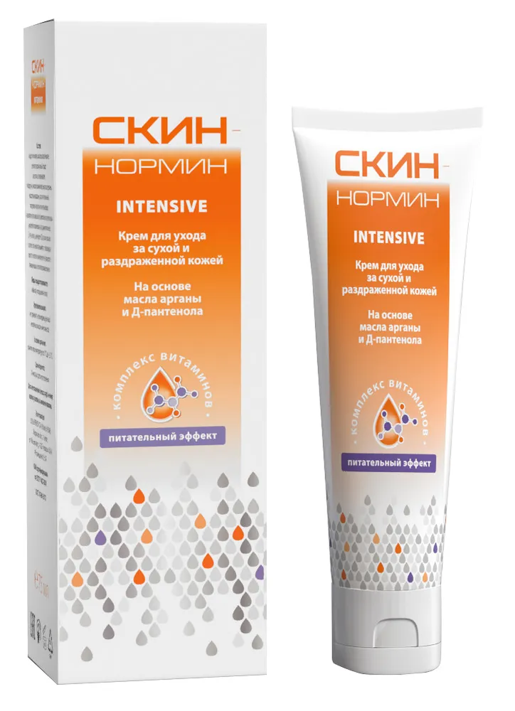 Скин-нормин интенсив, крем, 75 мл, 1 шт, от сухости и шелушения фото