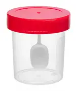 Контейнер для биоматериалов, 60 мл, 1 шт, стерильный с лопаткой фото