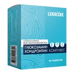 Lekolike глюкозамин хондроитин комплекс, таблетки, 60 шт. фото