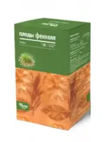 Фенхеля обыкновенного плоды, лекарственное растительное сырье, 50 г, 1 шт. фото