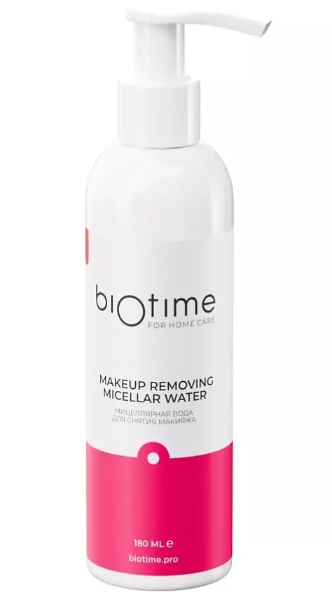 BioTime Мицеллярная вода очищающая для снятия макияжа, мицеллярная вода, 180 мл, 1 шт. фото