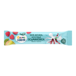 Фрутоняня фруктовый осьминожка кусочки, 16 г, 1 шт, яблоко + малина фото