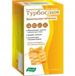 Турбослим белковый батончик для похудения, батончик, 50 г, 4 шт, ванильное печенье фото 1