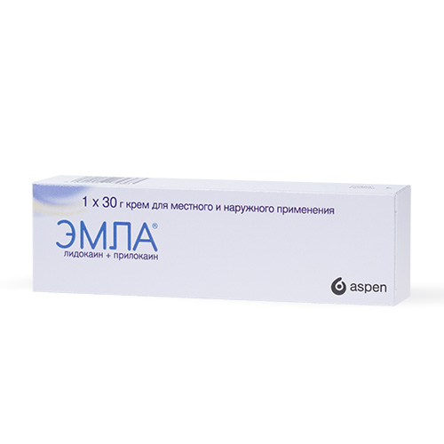 Эмла, крем для местного и наружного применения, 30 г, 1 шт. фото