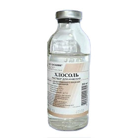 Хлосоль, раствор для инфузий, 200 мл, 1 шт. фото