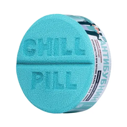 Fabrik Cosmetology таблетка бурлящая для ванны антибубнин, соль для ванн, 130 г, 1 шт. фото