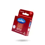 Softex Dotted Презервативы дополнительная стимуляция, презерватив, 3 шт. фото 