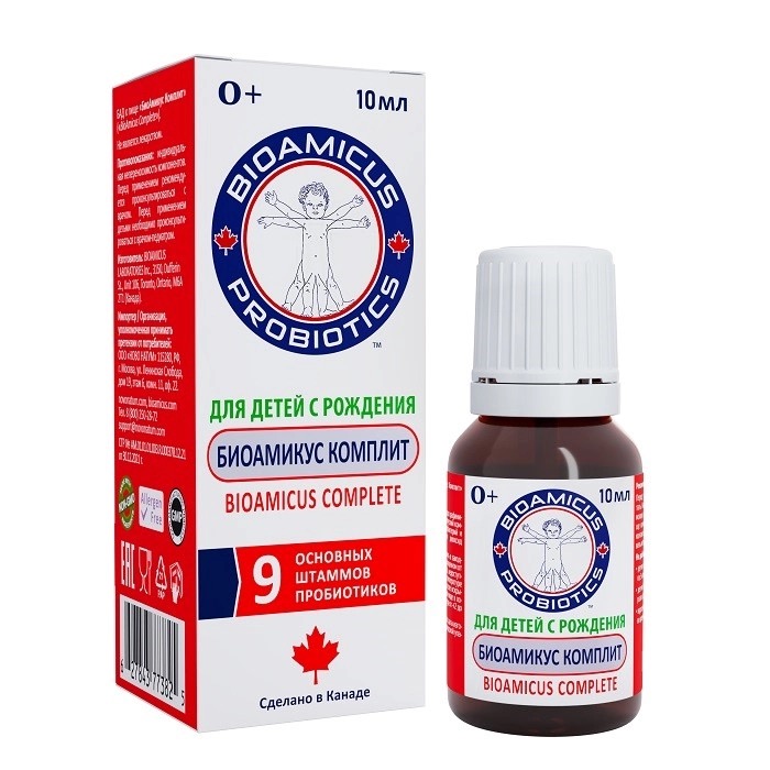 БиоАмикус Комплит, капли, 10 мл, 1 шт. фото