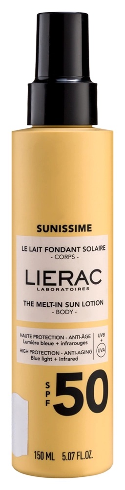 Lierac Sunissime Лосьон для тела солнцезащитный SPF 50, лосьон, 150 мл, 1 шт. фото
