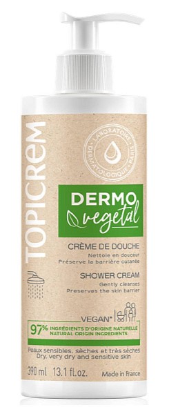 Topicrem Dermovegetal, крем для душа, 390 мл, 1 шт. фото