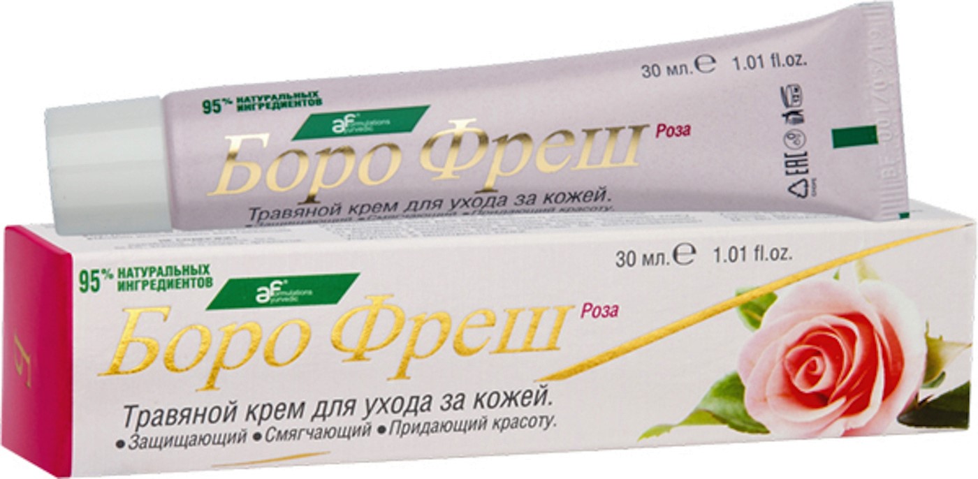 Боро Фреш, крем для тела, 30 мл, 1 шт, роза фото