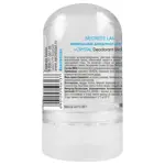 Secrets Lan Дезодорант минеральный Crystal, дезодорант-стик, 60 г, 1 шт, без запаха фото 2