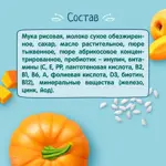 Фрутоняня каша молочная рисовая, каша, 200 г, 1 шт, тыква + абрикос фото 4