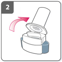 Инструкция по применению Онбрез Бризхалер, 150 мкг, капсулы с порошком для ингаляций, в комплекте с ингалятором Бризхалер, 30 шт. - схема 3