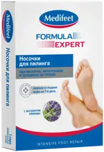 Medifeet носочки для пилинга с лавандой, 1 шт, пара фото