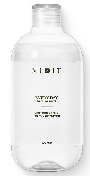 Mixit Every day Мицеллярная вода для всех типов кожи, мицеллярная вода, 500 мл, 1 шт. фото