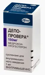 Депо-Провера, 150 мг/мл, суспензия для внутримышечного введения, 1 мл, 1 шт. фото