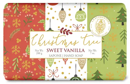 La Florentina Мыло туалетное, мыло твердое, 200 г, 1 шт, волшебная ваниль фото