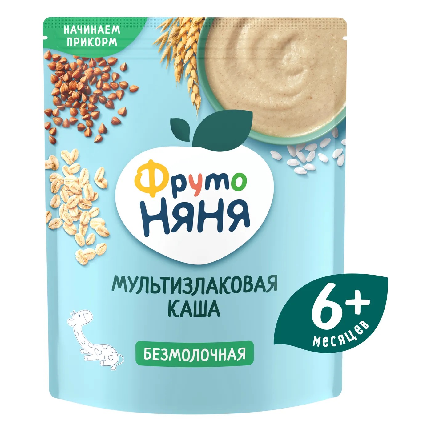 Фрутоняня каша безмолочная мультизлаковая, каша, 200 г, 1 шт. фото