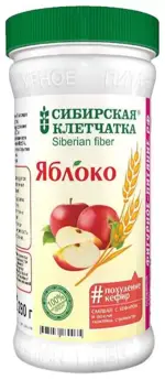 Сибирская клетчатка Яблоко, порошок, 280 г, 1 шт. фото