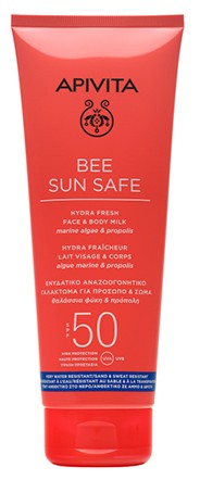 Apivita Bee Sun Safe Молочко солнцезащитное увлажняющее, молочко, 200 мл, 1 шт. фото