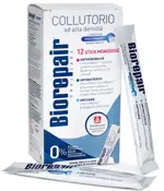 Biorepair ополаскиватель антибактериальный, раствор для полоскания полости рта, 12 мл, 12 шт, в стиках фото