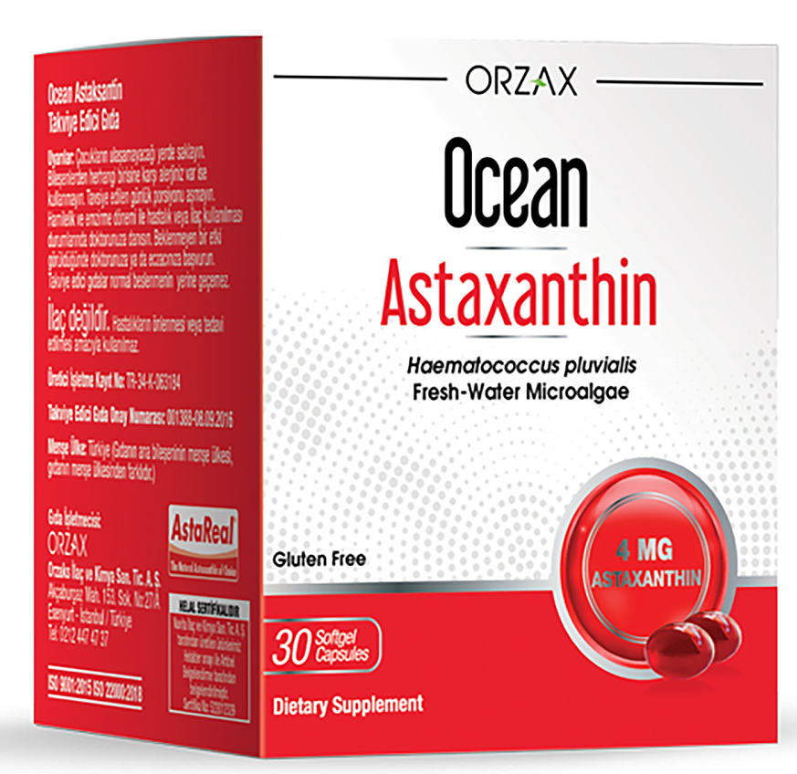 Orzax Ocean Астаксантин, 4 мг, капсулы, 30 шт. фото