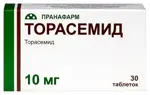 Торасемид, 10 мг, таблетки, 30 шт. фото