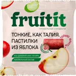 Fruitit Пастилки фруктовые, 70 г, 1 шт, яблоко фото 