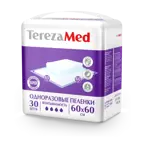 TerezaMed Super пеленки одноразовые, 60 см x 60 см, 30 шт, 4 капли фото