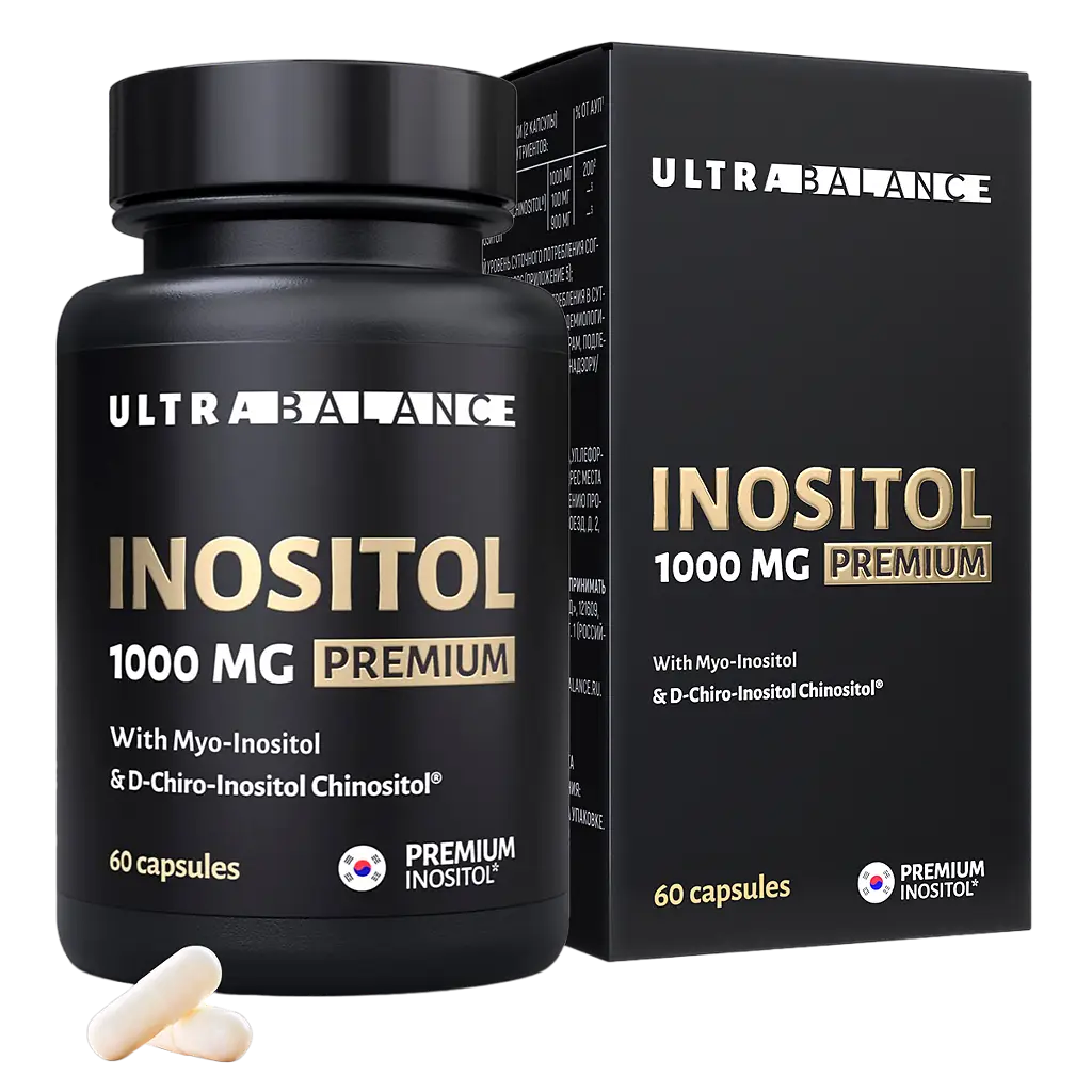 Ultrabalance Premium Инозитол, 1000 мг, капсулы, 60 шт. фото