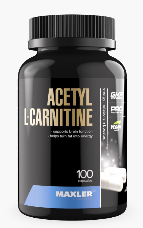 Maxler Ацетил L-Карнитин, капсулы, 100 шт. фото
