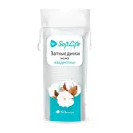 Софтлайф Макси Ватные диски, ватные диски, 50 шт. фото