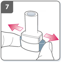 Инструкция по применению Онбрез Бризхалер, 150 мкг, капсулы с порошком для ингаляций, в комплекте с ингалятором Бризхалер, 30 шт. - схема 8