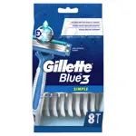 Gillette Blue Simple 3 Станки одноразовые, 8 шт. фото