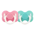 Lubby Just Пустышка латексная с круглым соском, 0+ мес, 1 шт, цвет в ассортименте, арт. 27990 фото 3