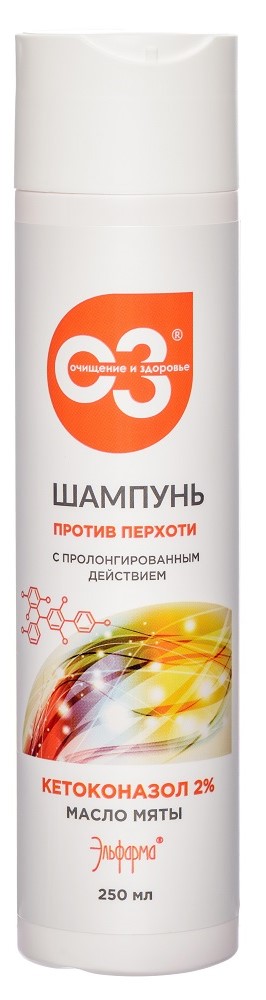 Очищение и здоровье шампунь против перхоти, шампунь, 250 мл, 1 шт, с кетоконазолом фото