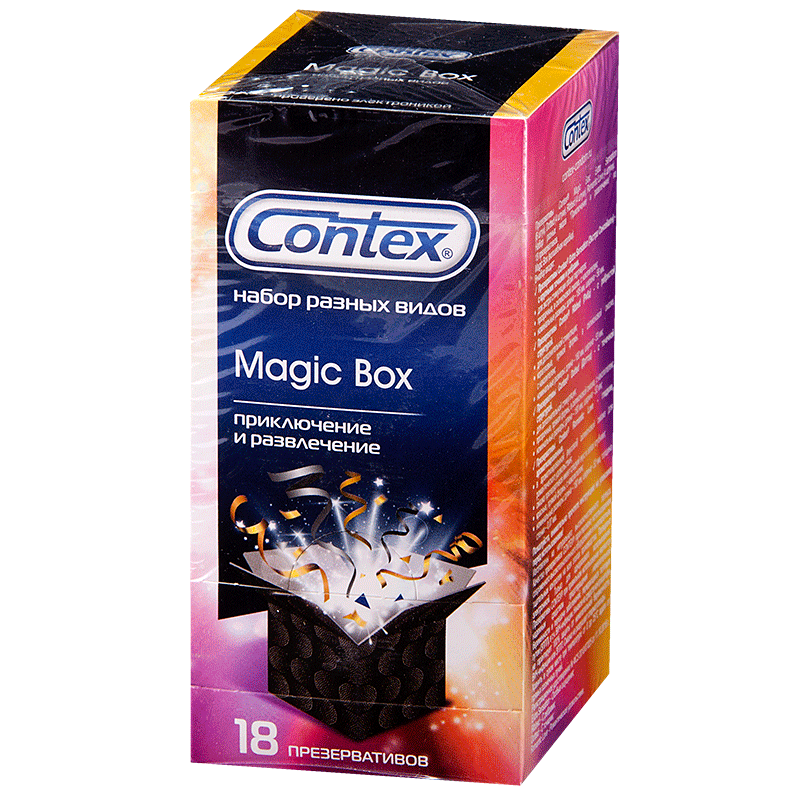 Contex Magic Box, презервативы, 18 шт, в ассортименте фото