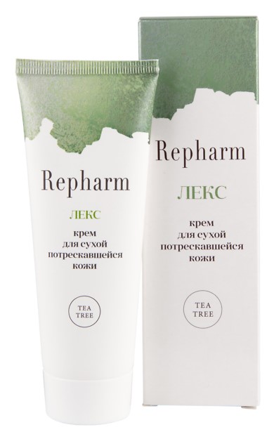 Repharm Лекс Крем для сухой потрескавшейся кожи, крем, 70 г, 1 шт. фото